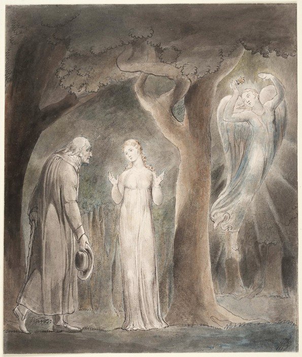 Miltons Comus af William Blake