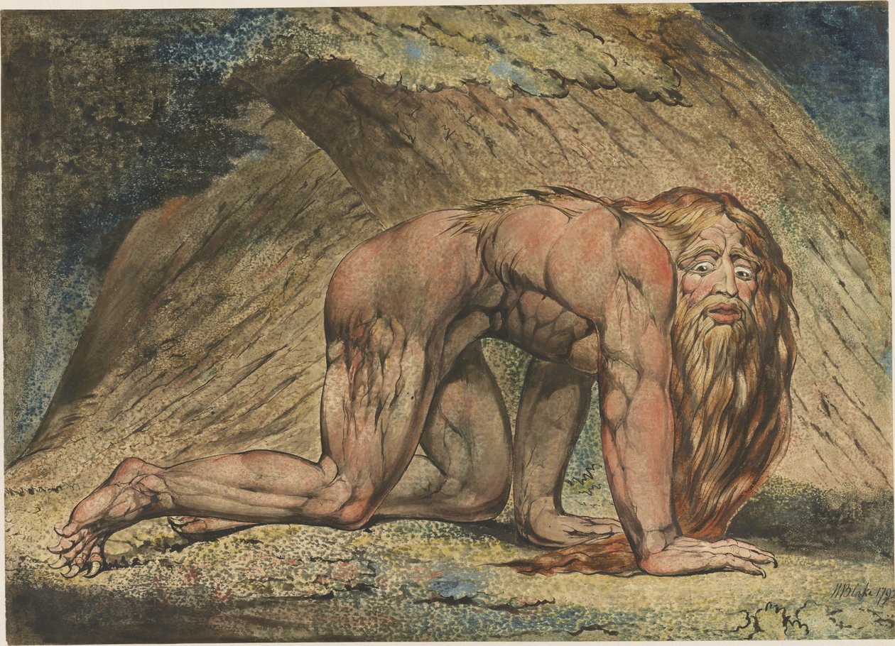 Nebukadnesar af William Blake