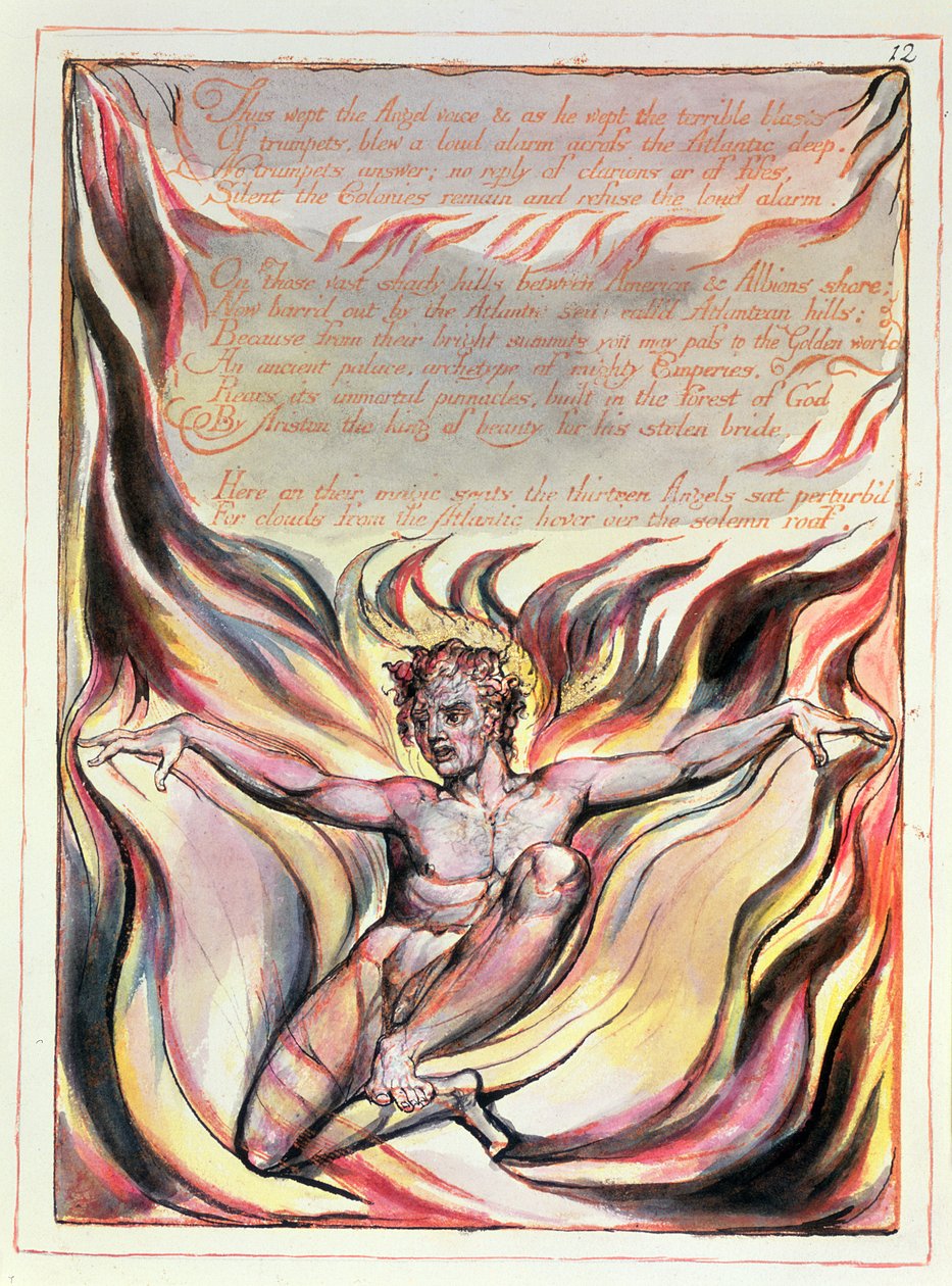 P.127-1950 Pt.12 Orc springer op, indhyllet i revolutionens flammer, plade 10 fra 