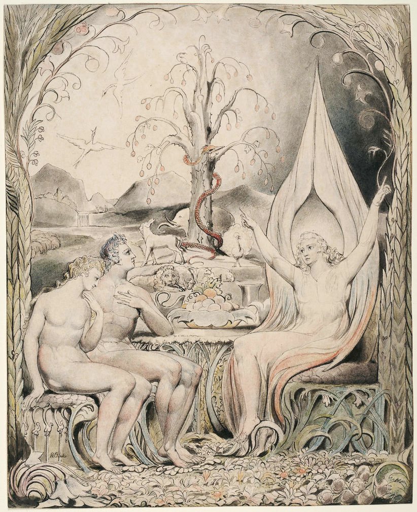 det tabte paradis af William Blake