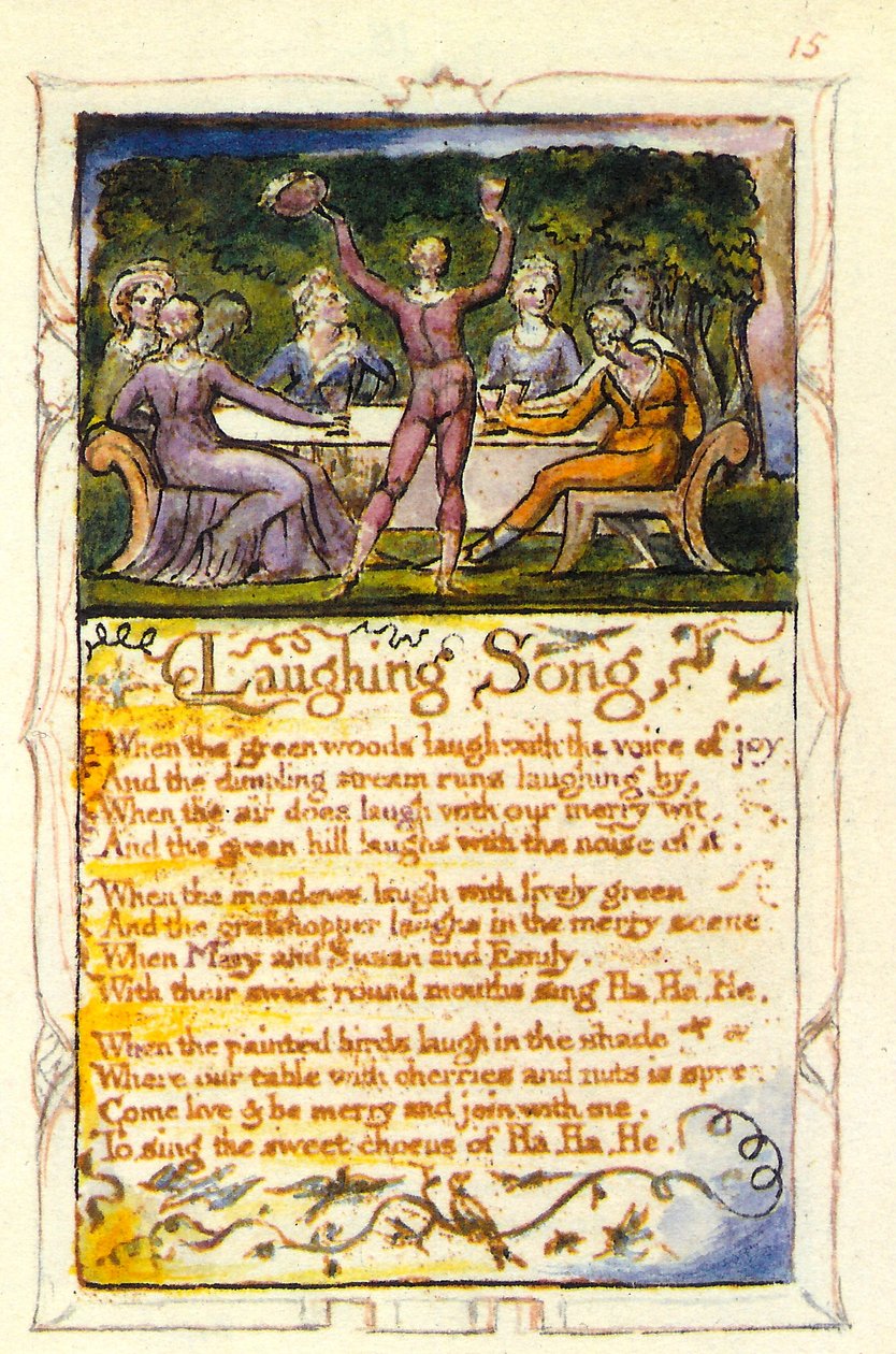 Sange om uskyld - grinesang af William Blake