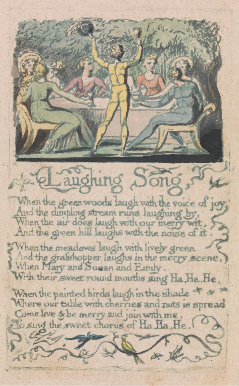 Sange om uskyld og erfaring, plade 14, af William Blake