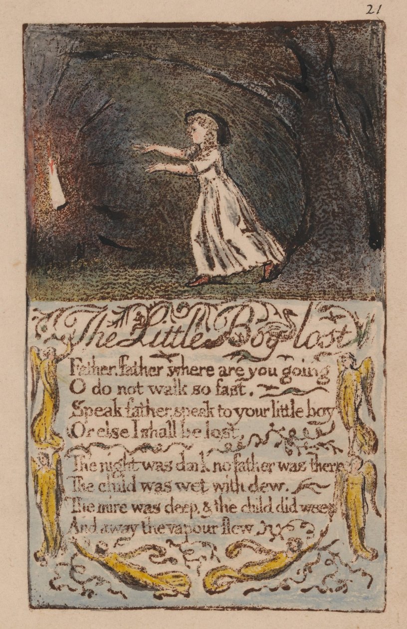 Sange om uskyld og erfaring, plade 21, af William Blake