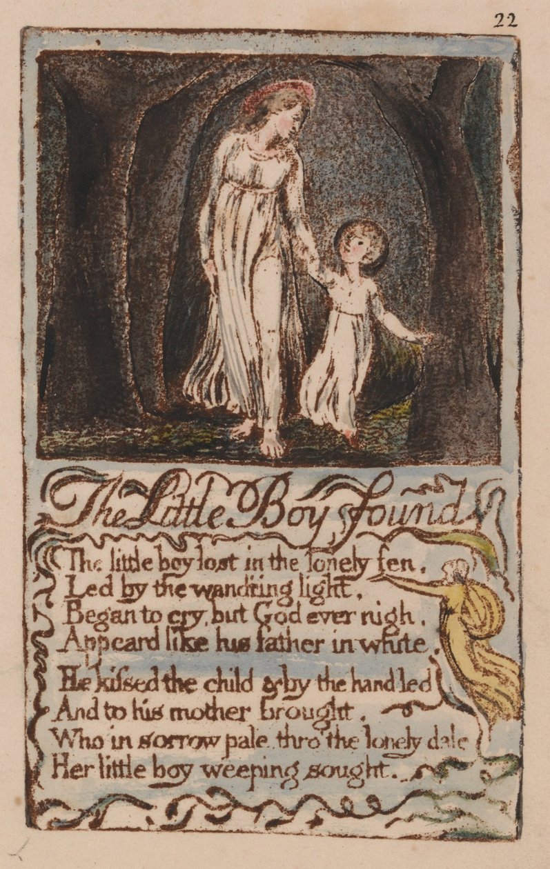 Sange om uskyld og erfaring, plade 22, af William Blake