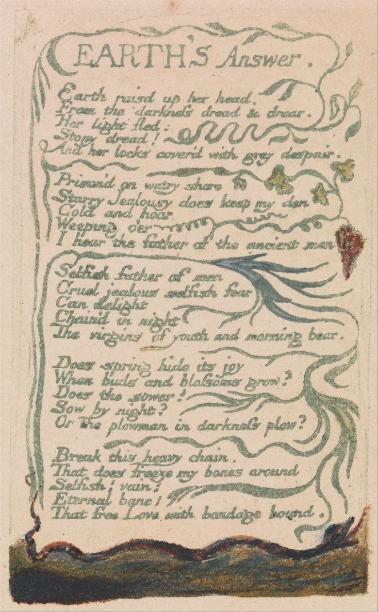 Sange om uskyld og erfaring, plade 35, af William Blake