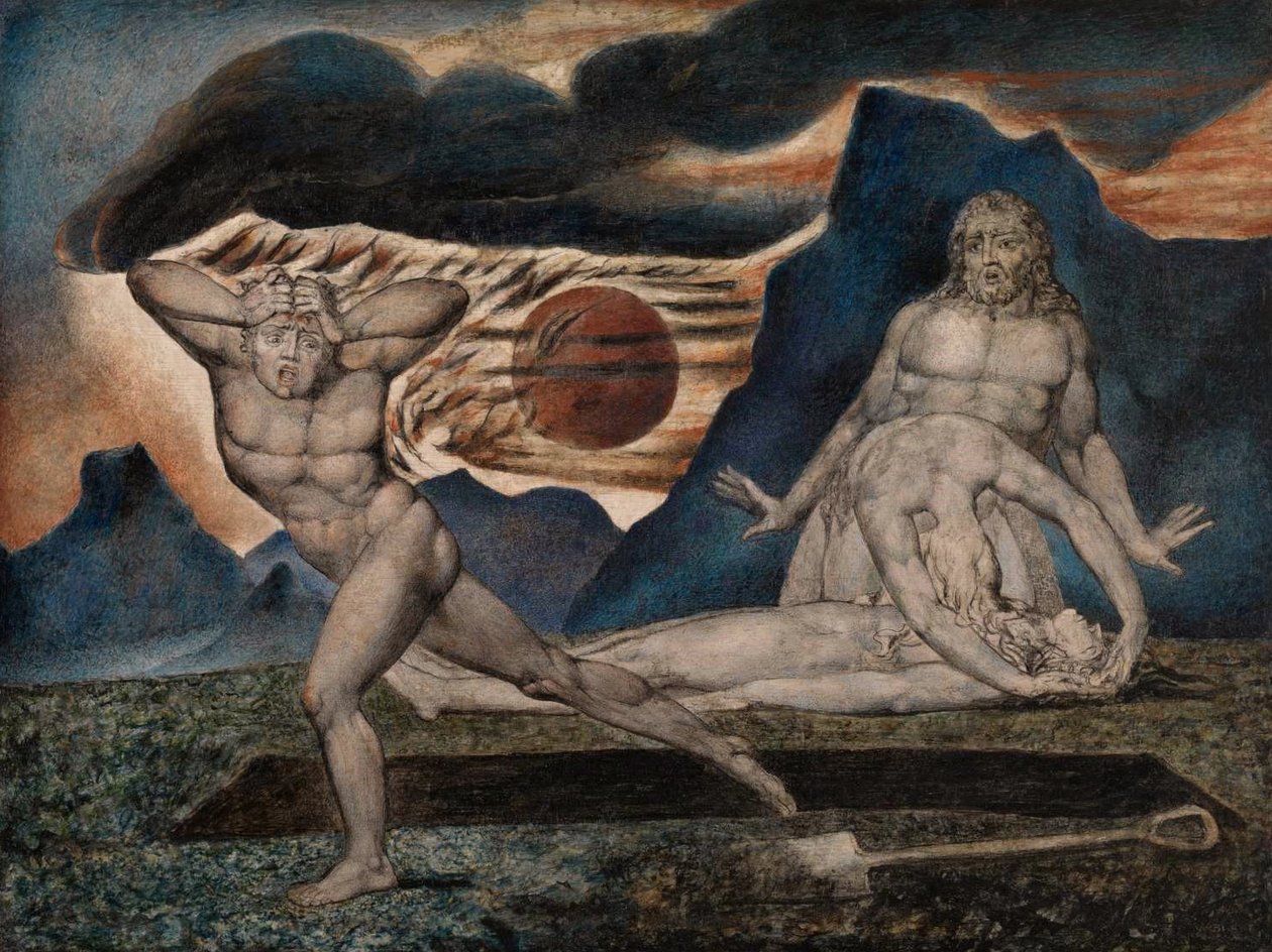 Abels krop fundet af William Blake