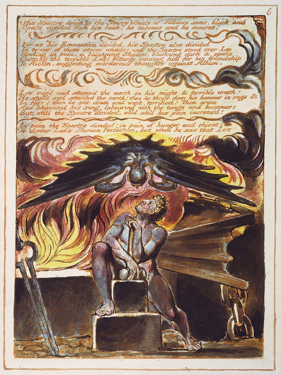 Emanation of the Giant Albion af William Blake