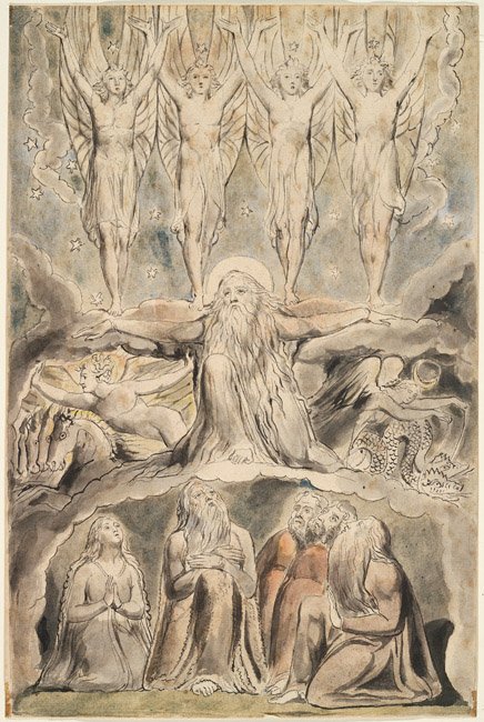 Linnell -sættet af William Blake