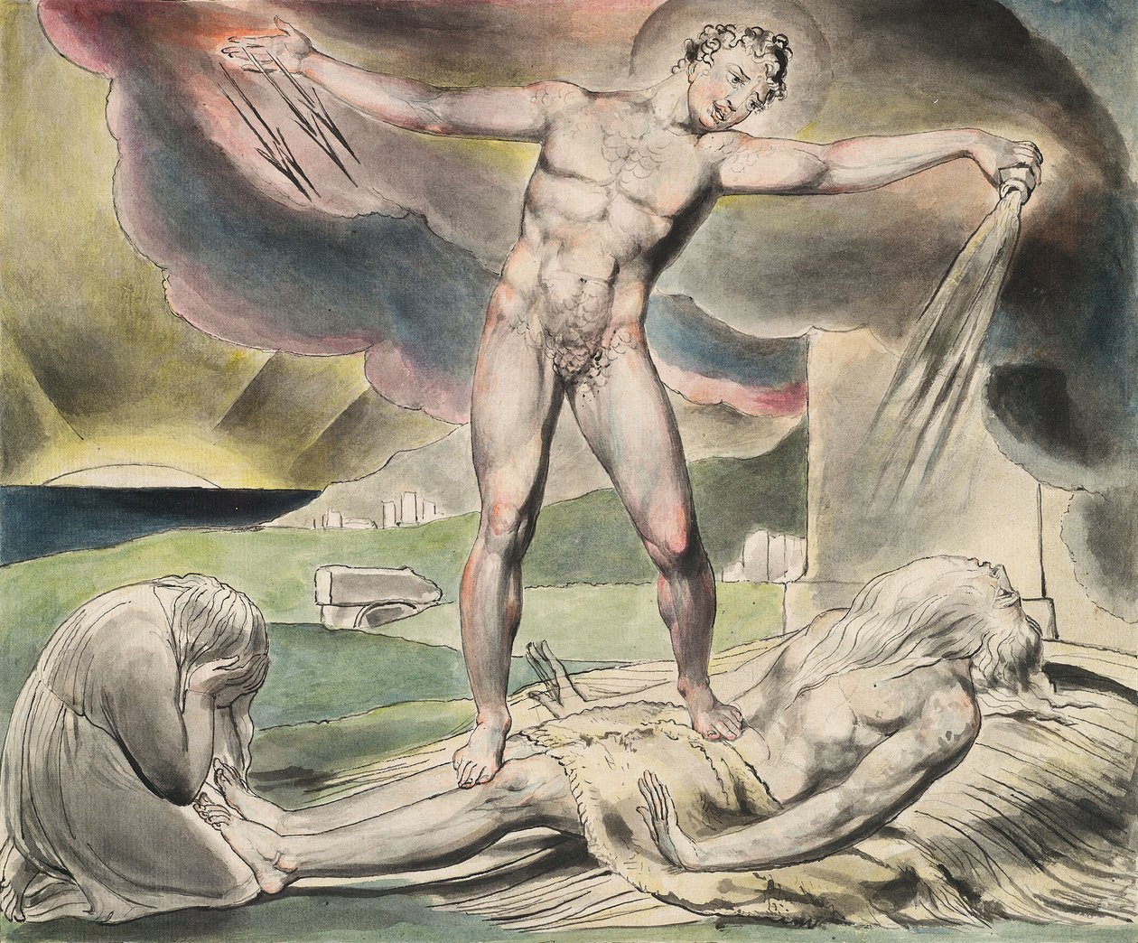 Linnell -sættet af William Blake