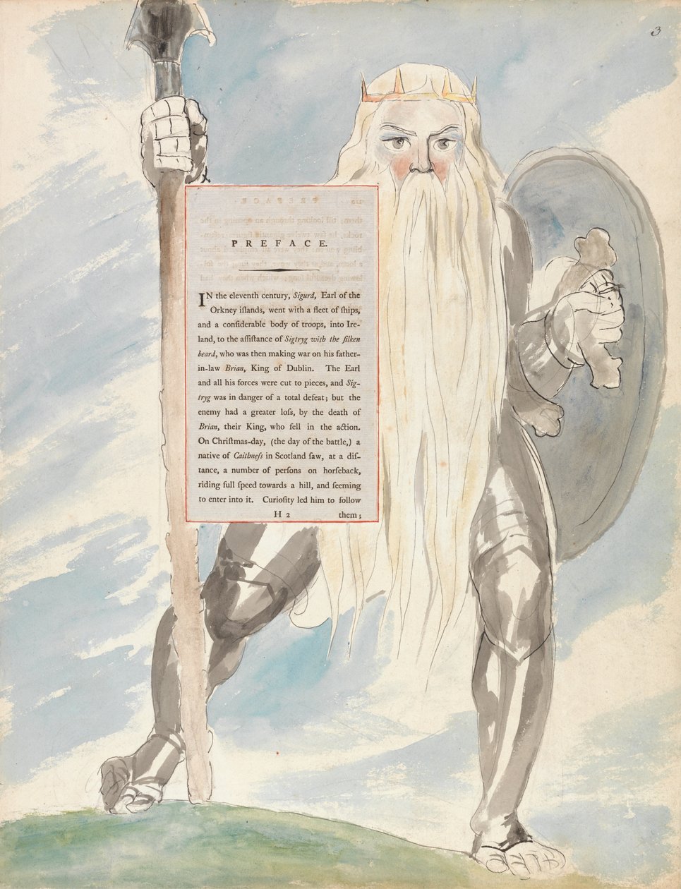 Thomas Greys digte, Design 69, af William Blake