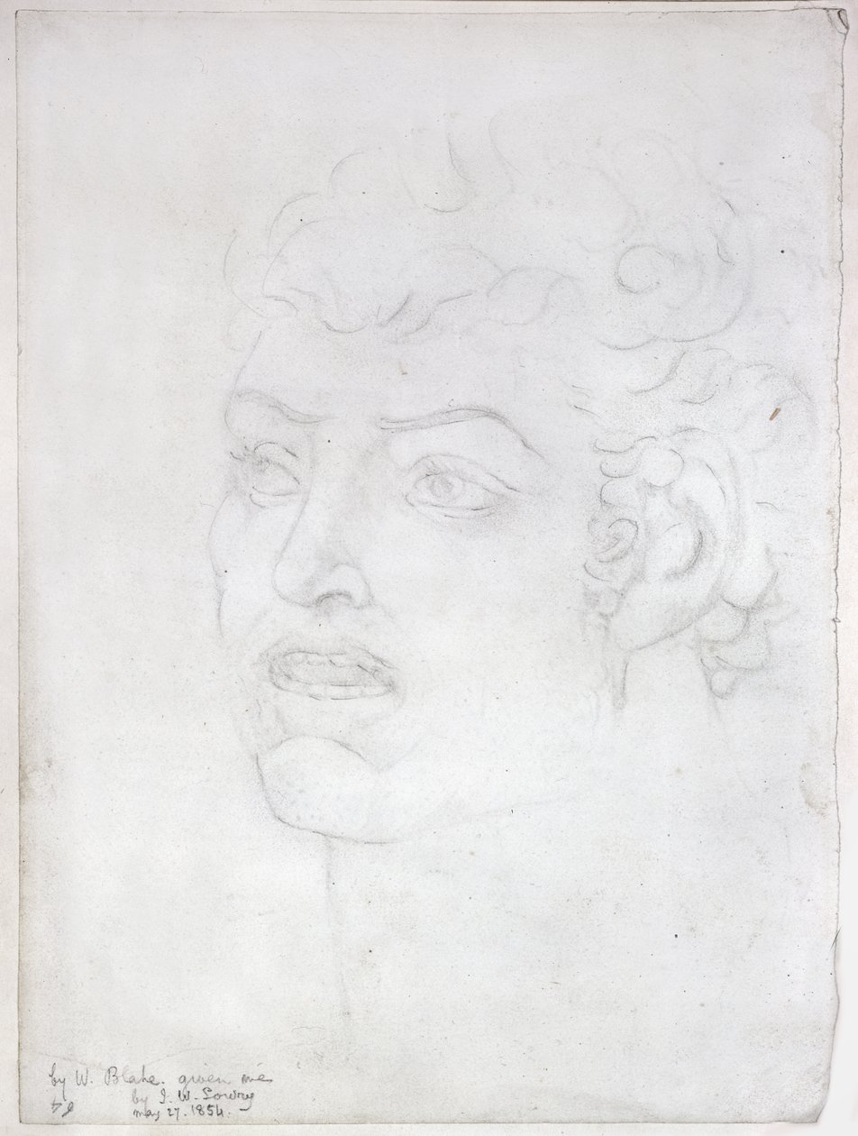 Visionær leder, 1820 af William Blake