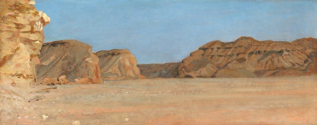 El Kab, Øvre Egypten af William Blake Richmond
