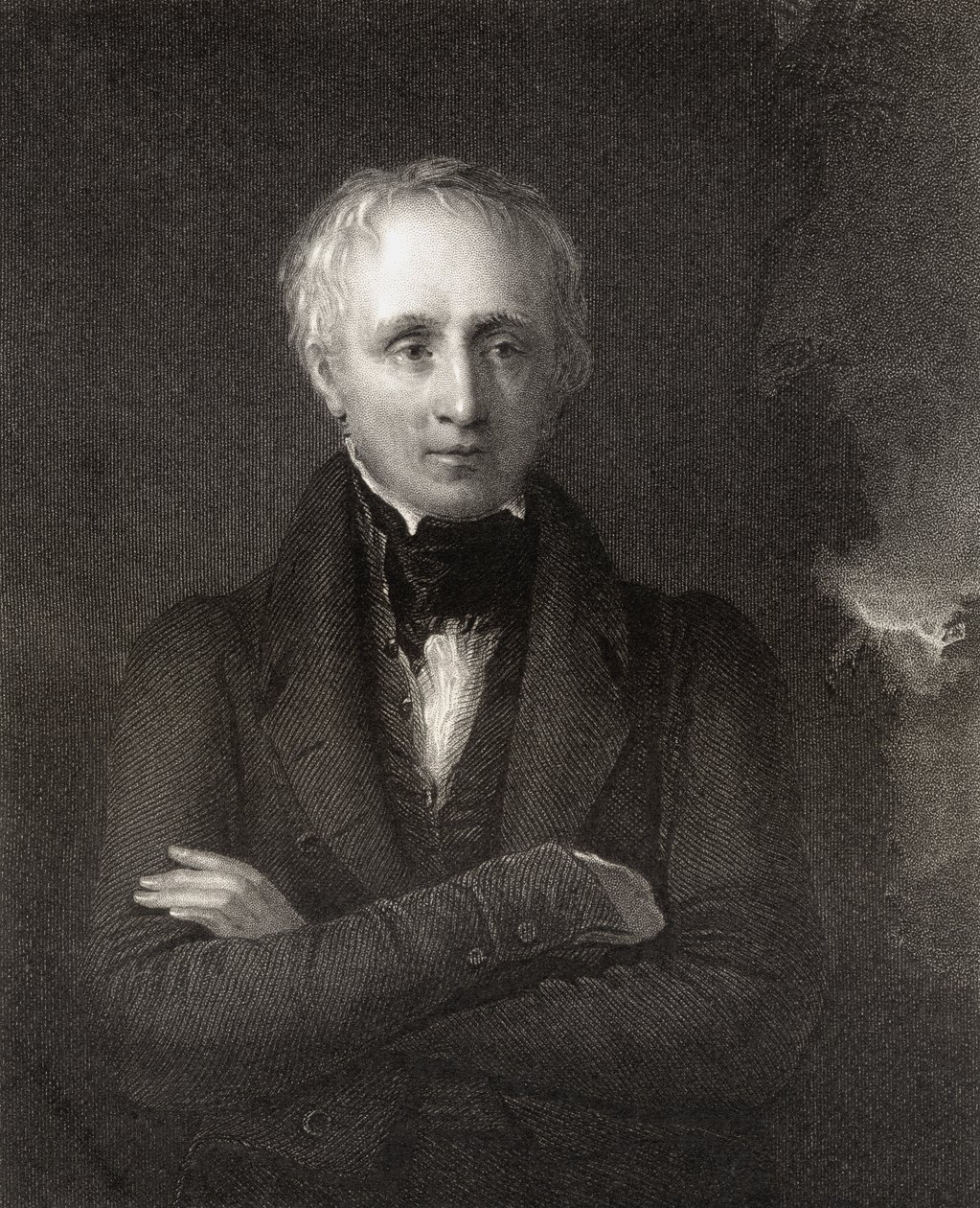 William Wordsworth, graveret af John Cochran (fl.1821-65), fra 