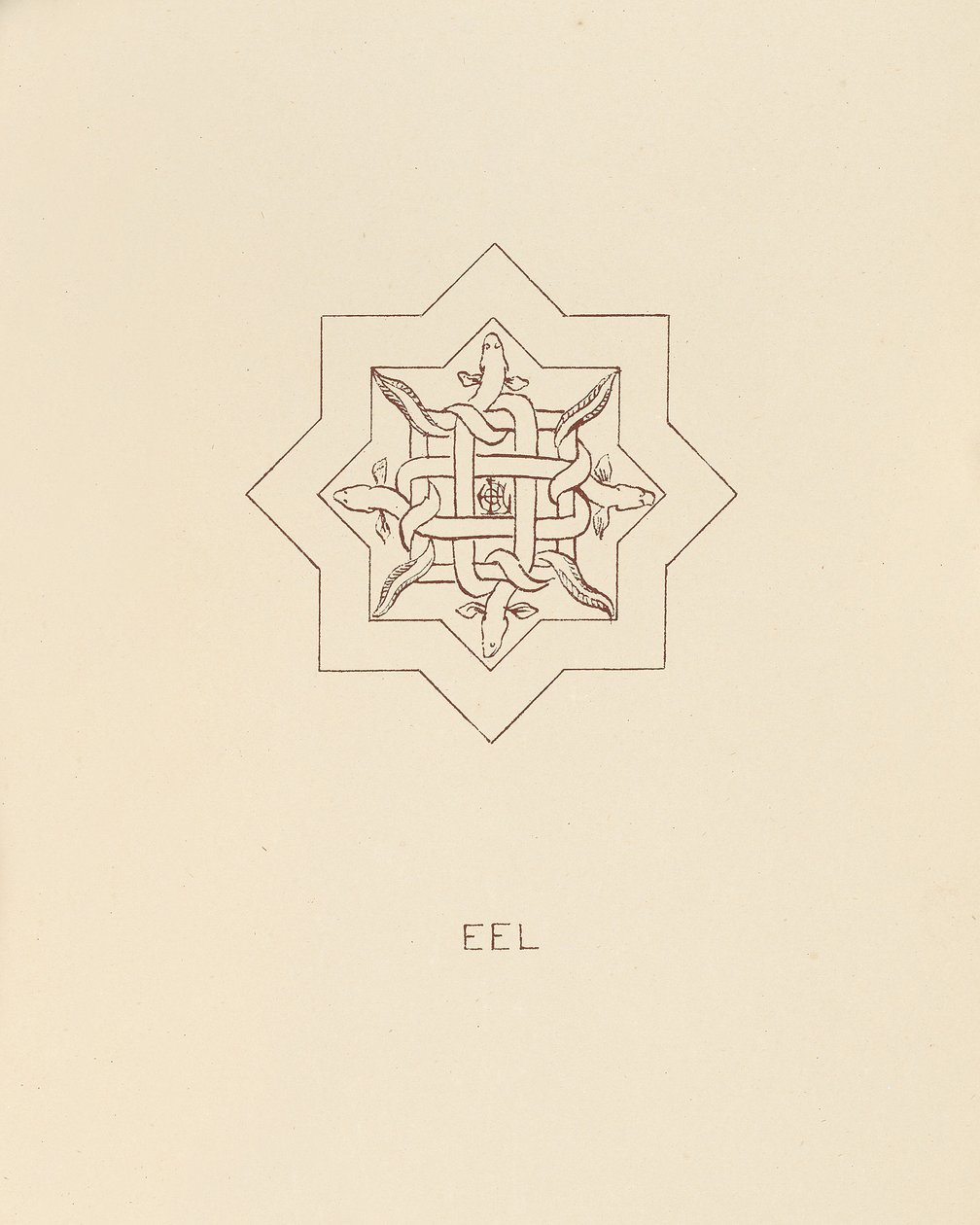 Ål, 1878 af William Burges