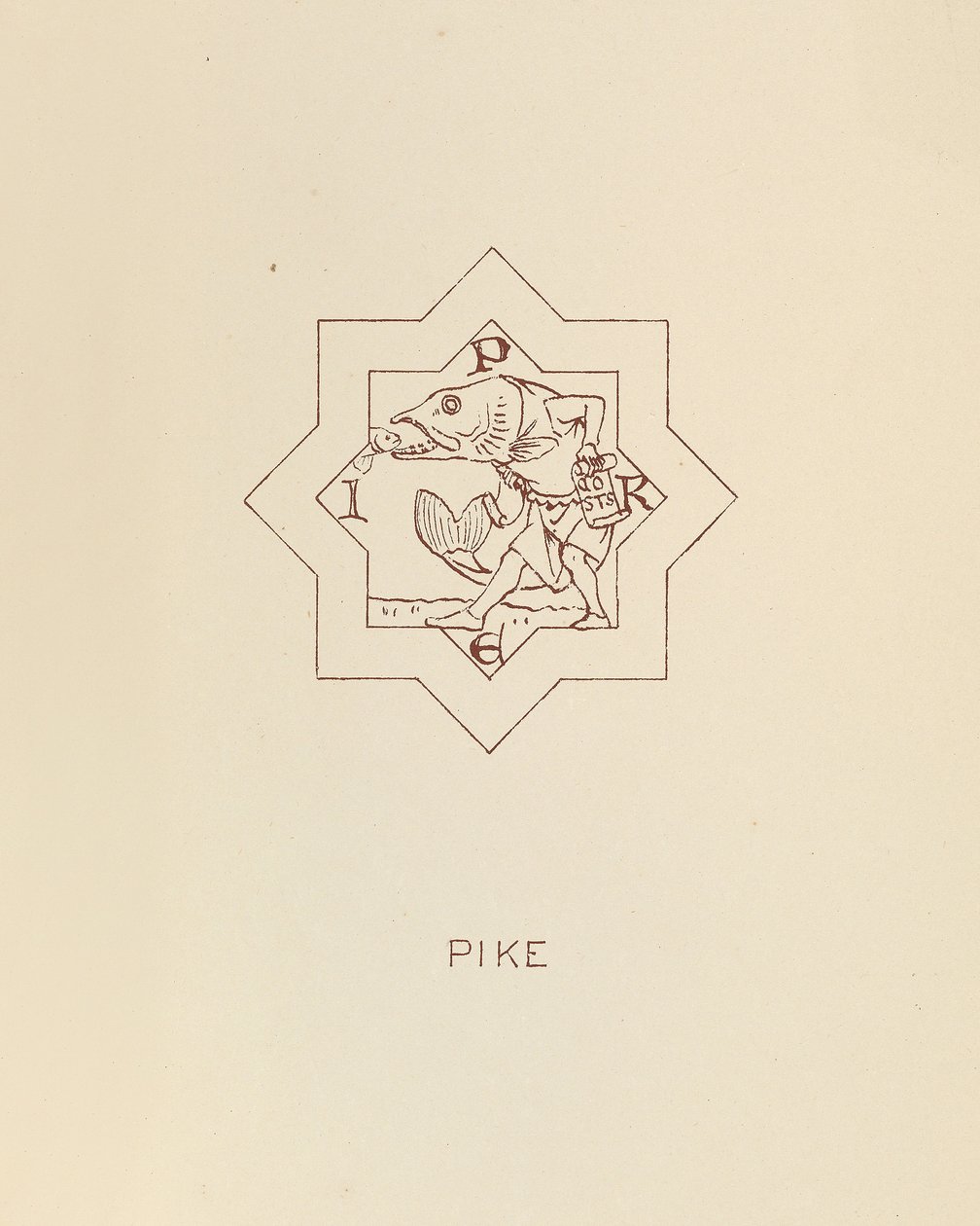 Gedde, 1878 af William Burges