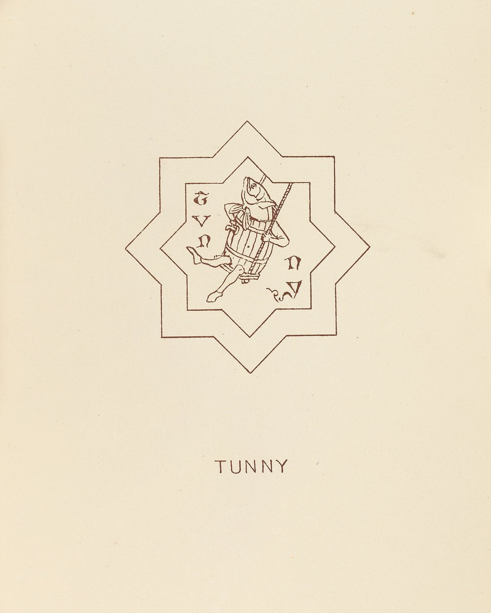 Tunny, 1878 af William Burges