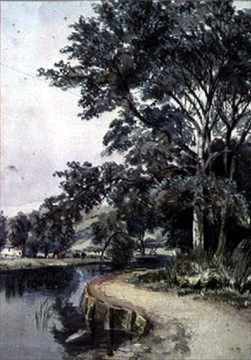 Landskab af Henry William Burgess