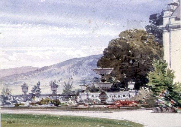 Souvenirs fra Rosenau, fødestedet for H.K.H. Prinsgemalen, Dronning Victorias ægtemand af William Callow
