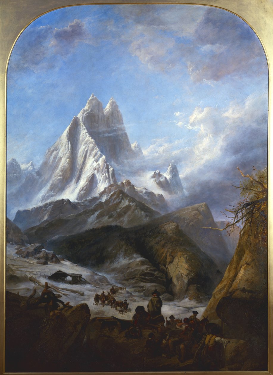 Pic du Midi: DOssau, Pyrenæerne af Clarkson Frederick Stanfield