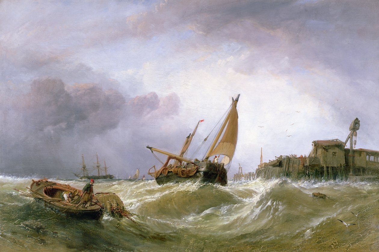 floden Texel af Clarkson Frederick Stanfield