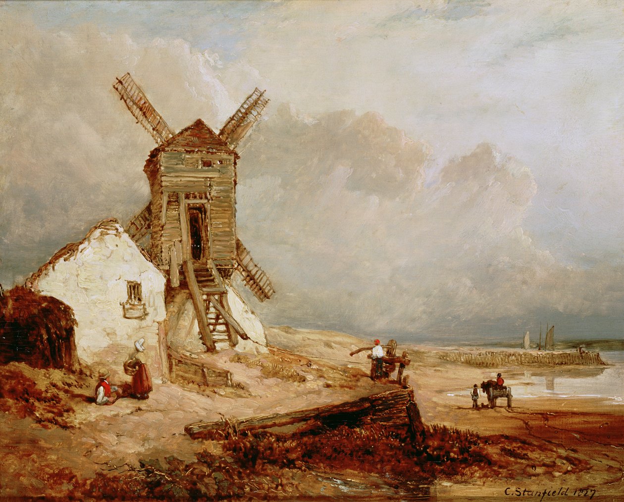 Vindmøllen, 19 af Clarkson Frederick Stanfield