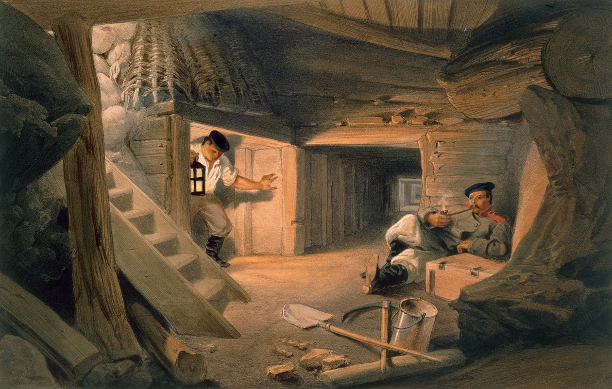 Mine of the Bastion du Mat, tallerken fra 