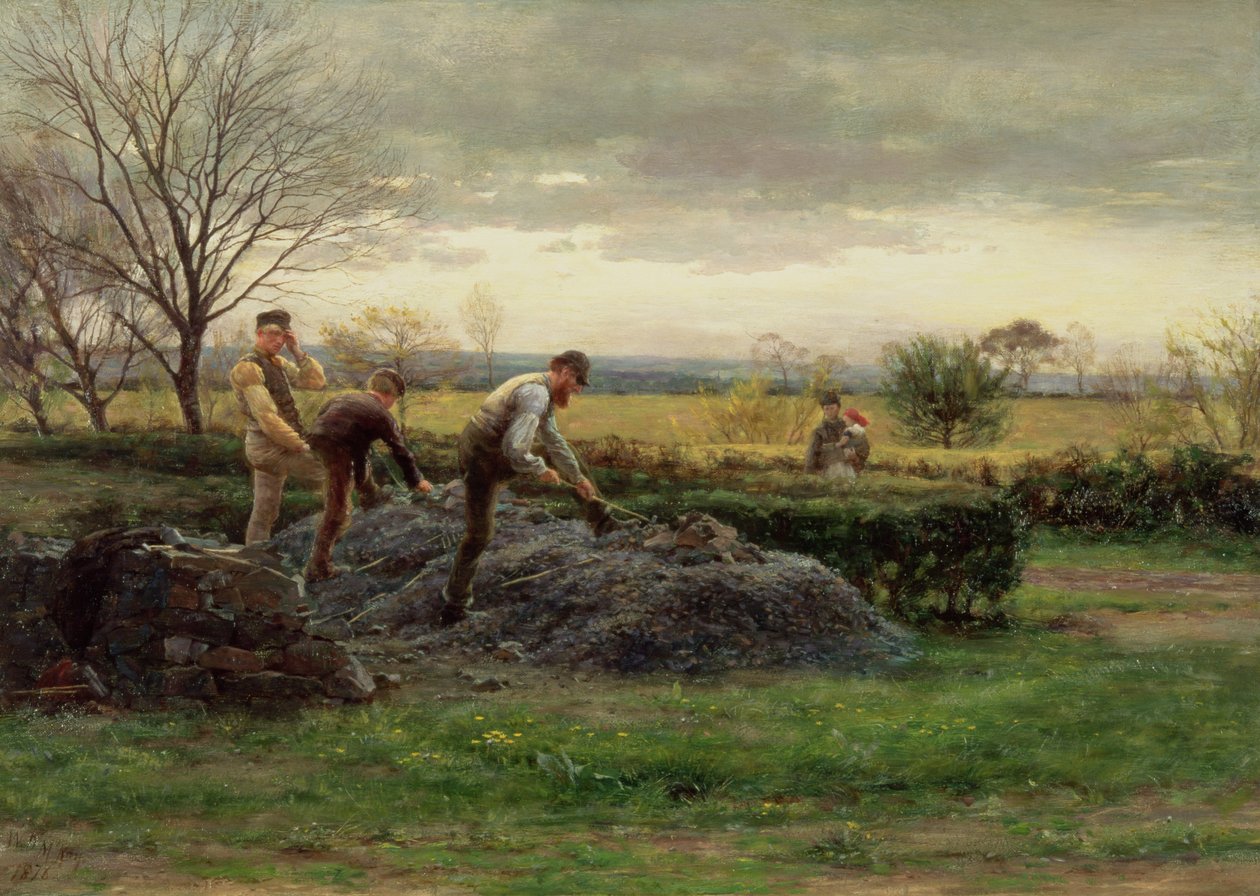 Stonebreakers, East Lothian, 1878 af William Darling McKay