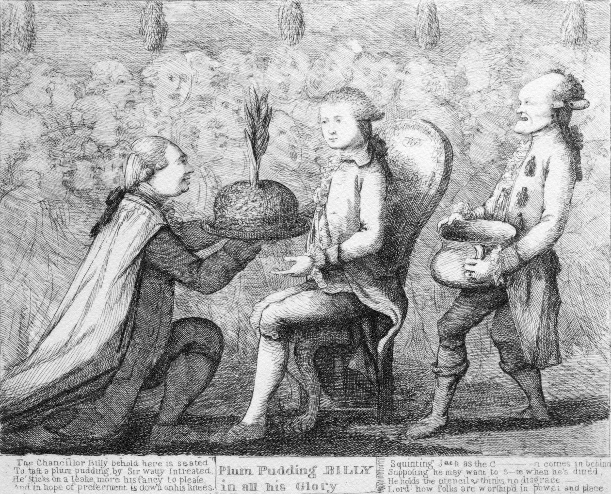 Plum Pudding Billy in all his Glory, efter Dent, 1784 af William Dent