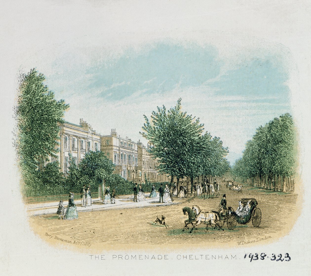 Promenade, Cheltenham af William Dickes