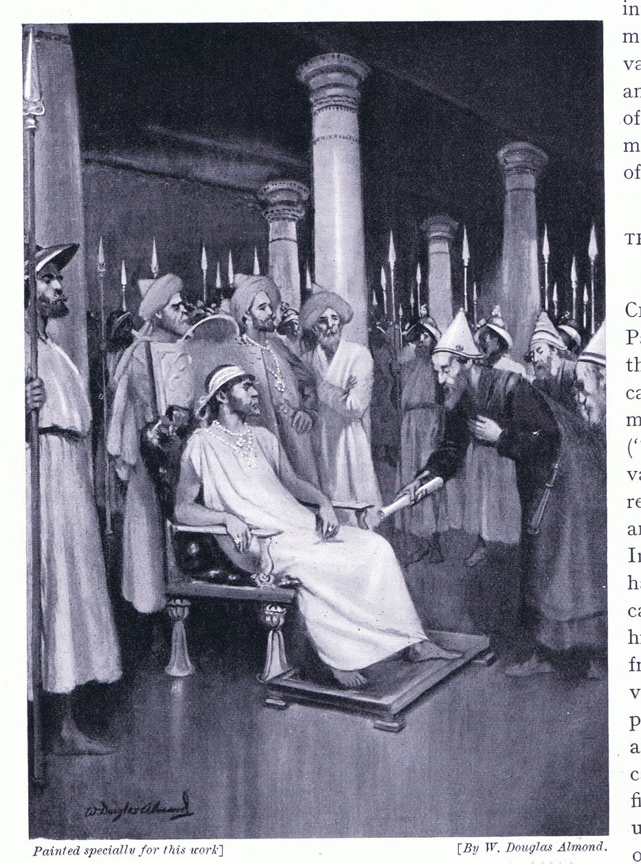 Gondofares modtager et brev fra St. Thomas 45 e.Kr af William Douglas Almond