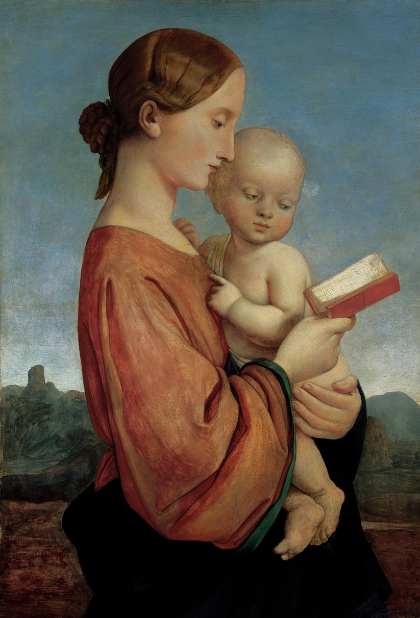 Jomfru og Barn af William Dyce