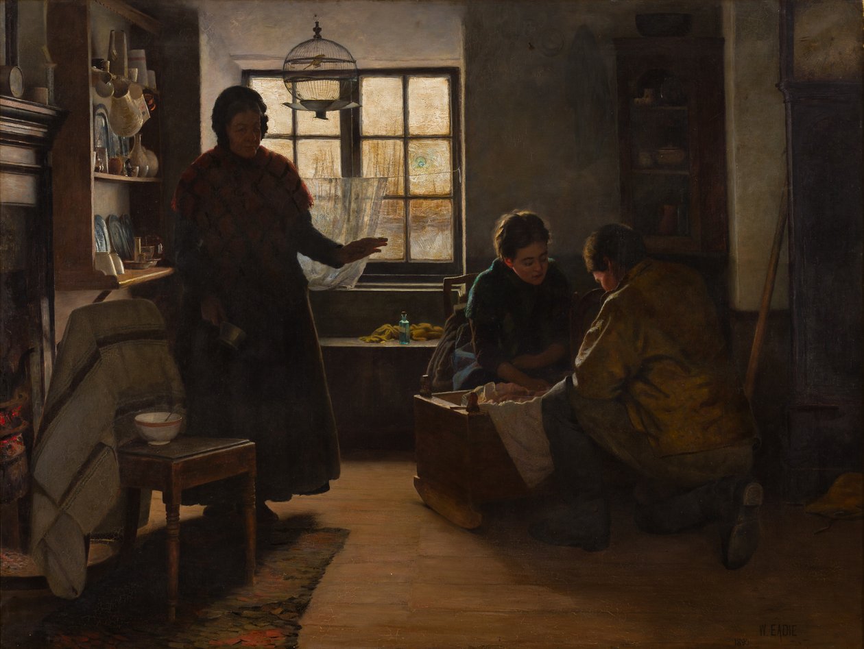Hvor der er liv, er der håb, 1890 af William Eadie