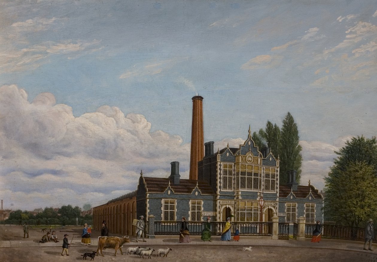 Coventry Public Baths, 1873 af William Earp Reeve