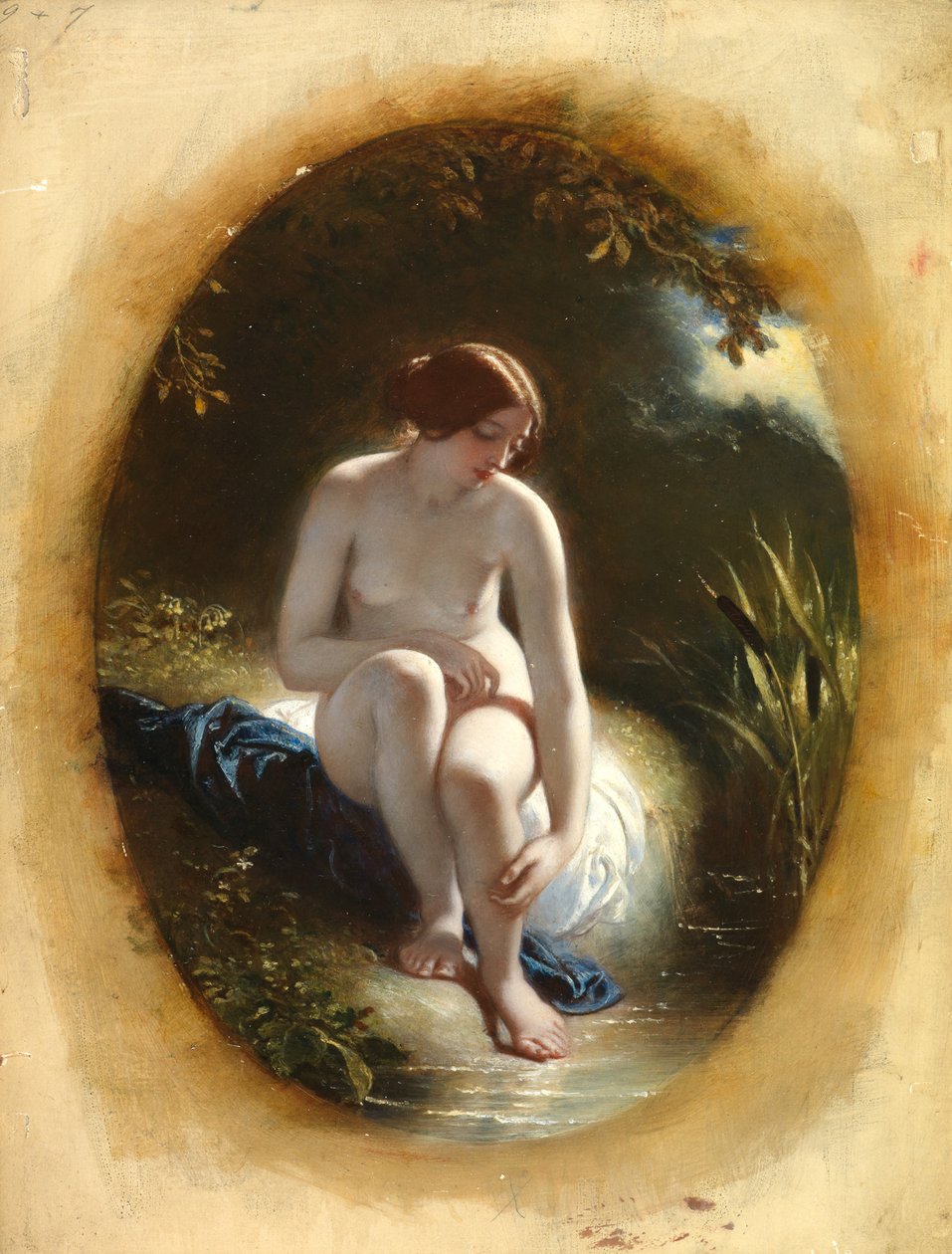 En Naiad af William Edward Frost