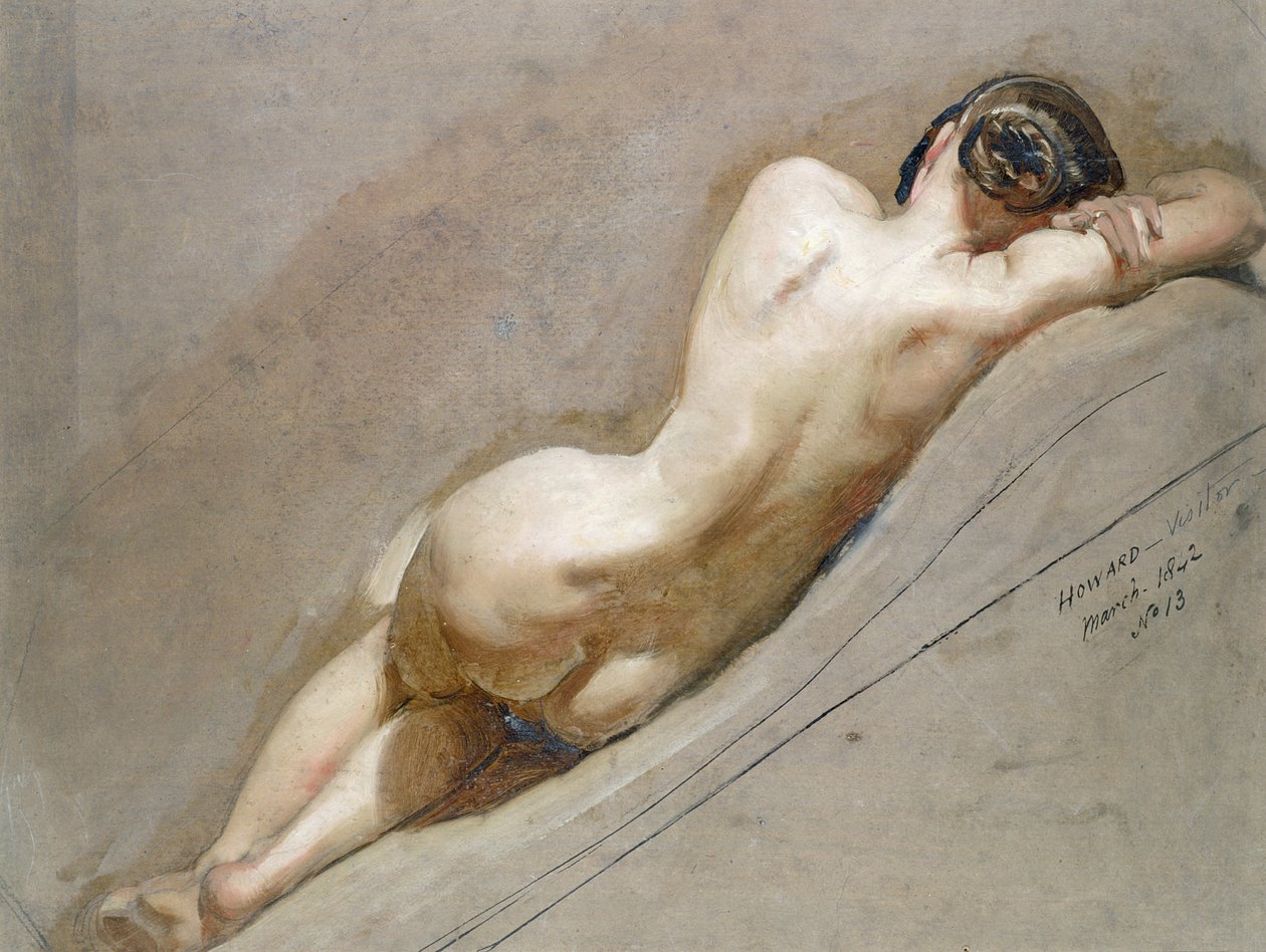 Livsstudie af den kvindelige figur af William Edward Frost