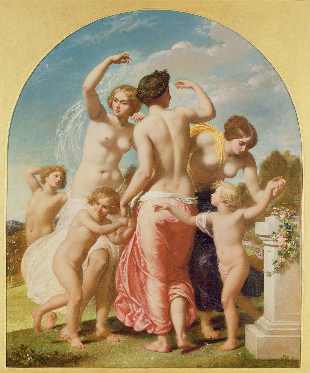 De tre nåder, 1856 af William Edward Frost