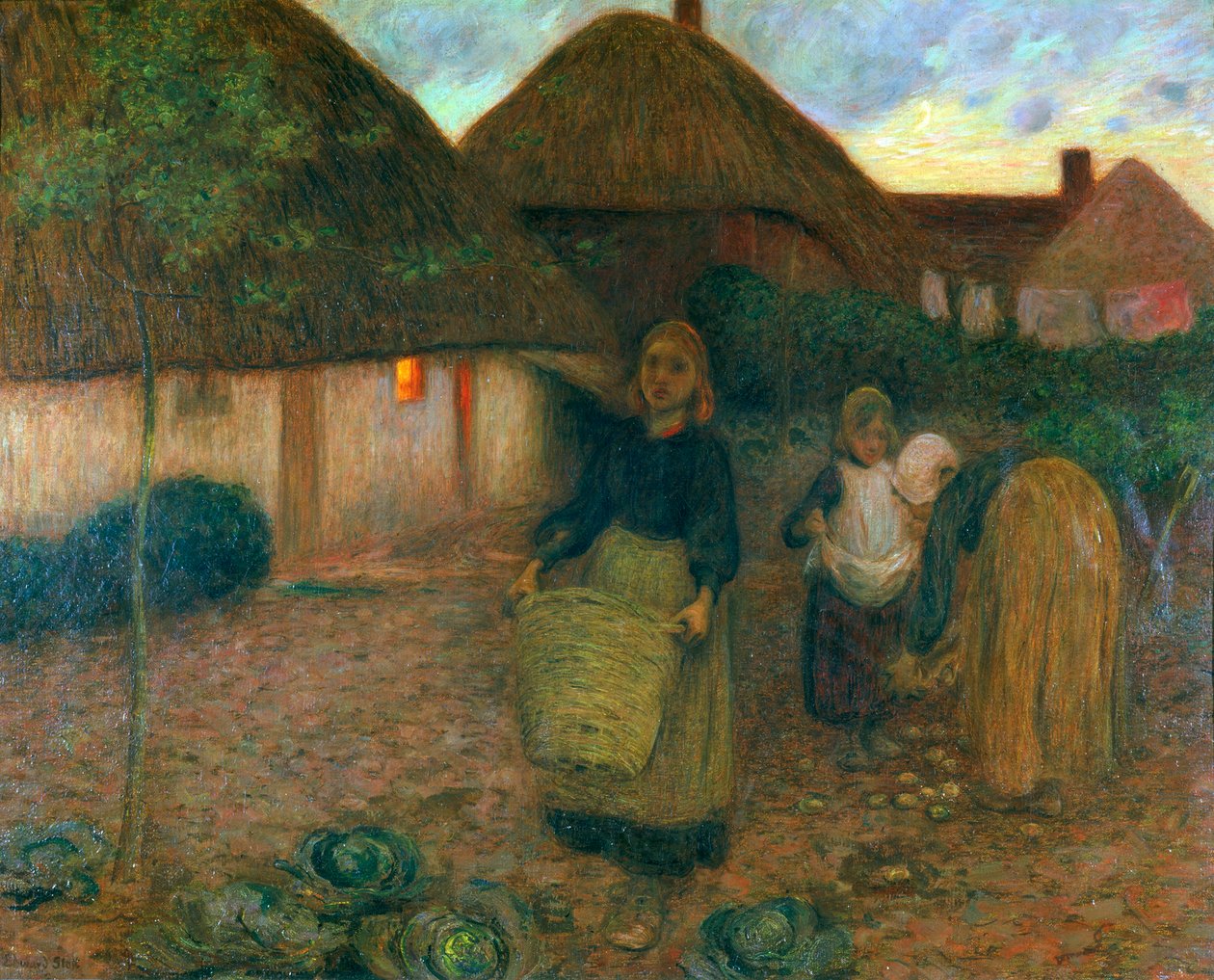 Enkens Akre, ca. 1900 af William Edward Stott