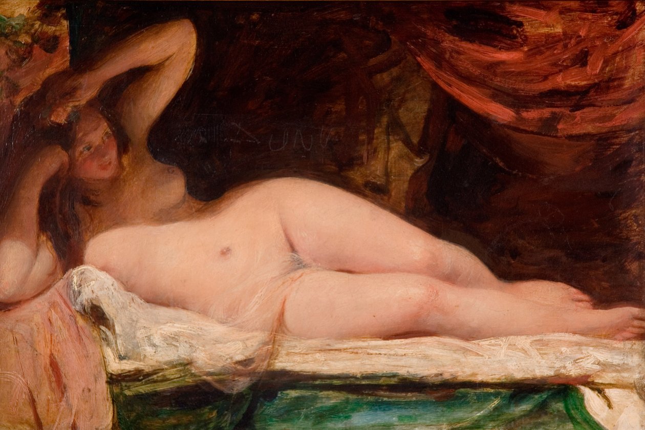 Liggende nøgen af William Etty