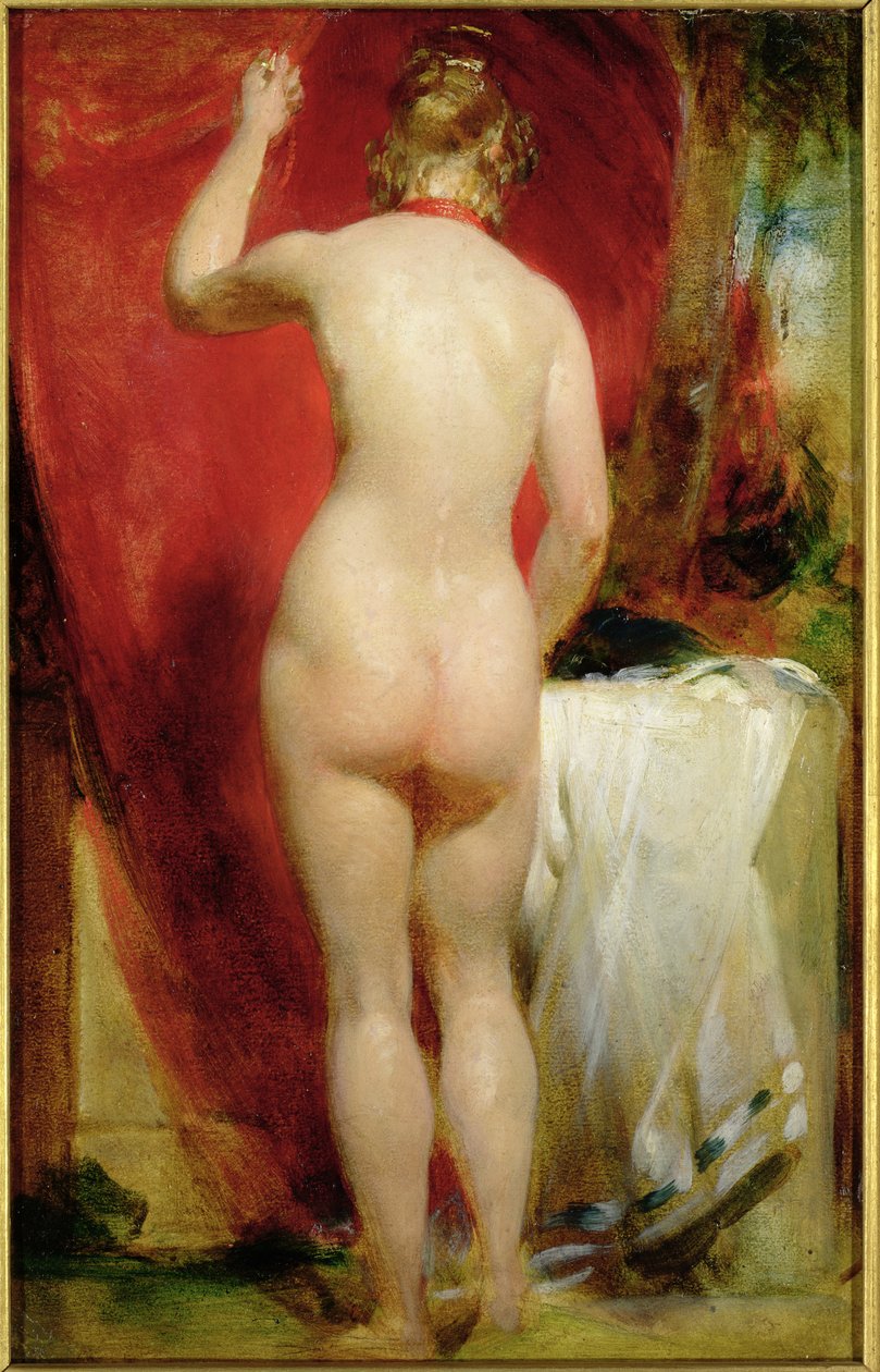 Undersøgelse af en nøgen kvinde af William Etty