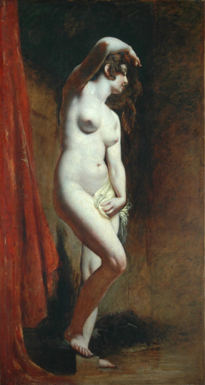 Baderen, ca.1825-30 af William Etty