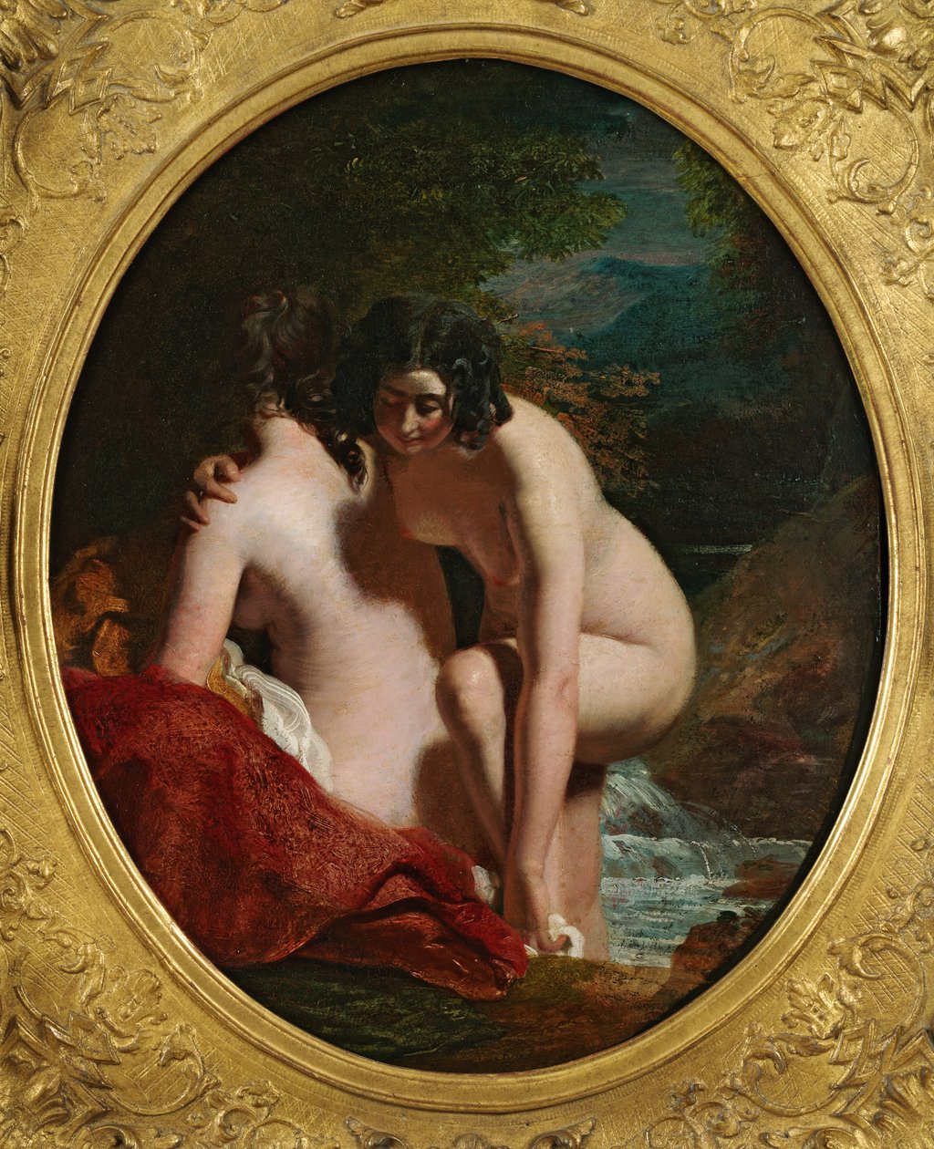 To piger i bad af William Etty