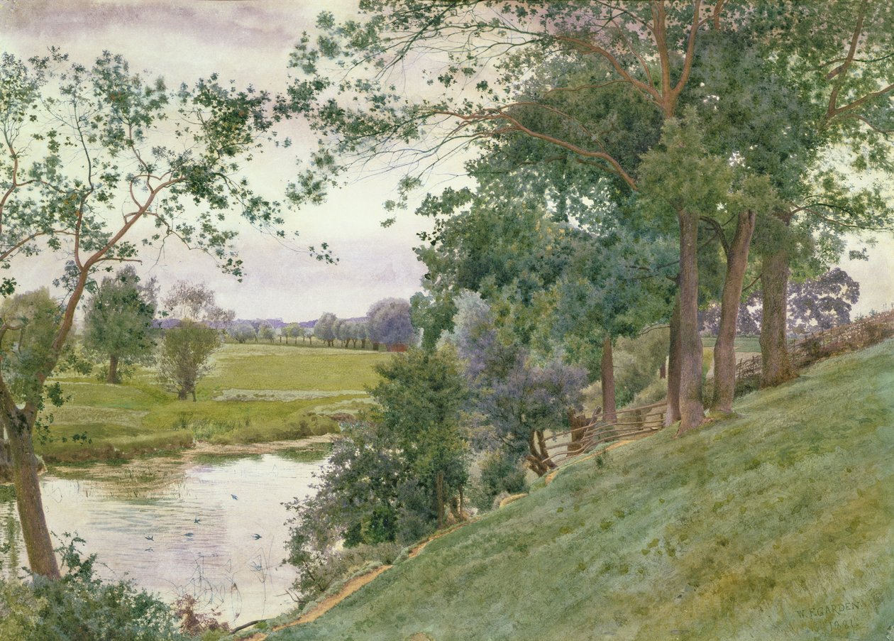 Et stille hjørne af William Fraser Garden