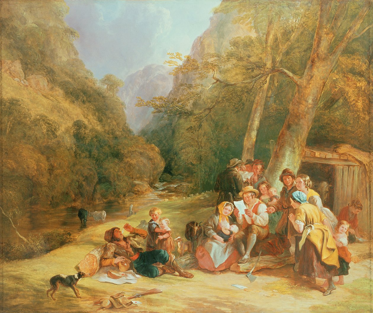 Læser brevet af William Frederick Witherington