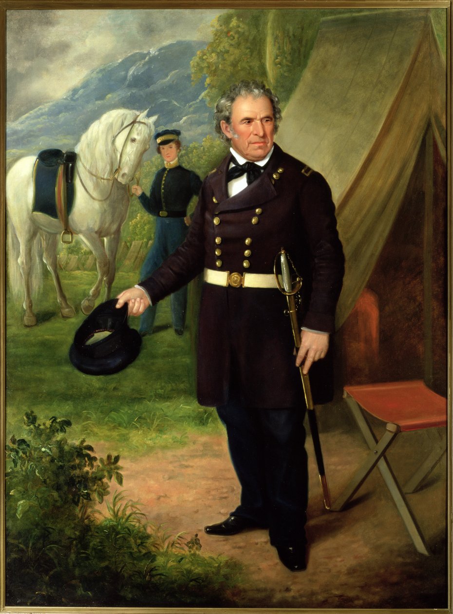 Zachary Taylor af William G. Jr. Brown