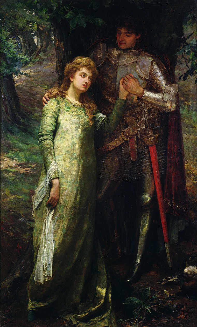 En ridder og hans dame af William G. Mackenzie
