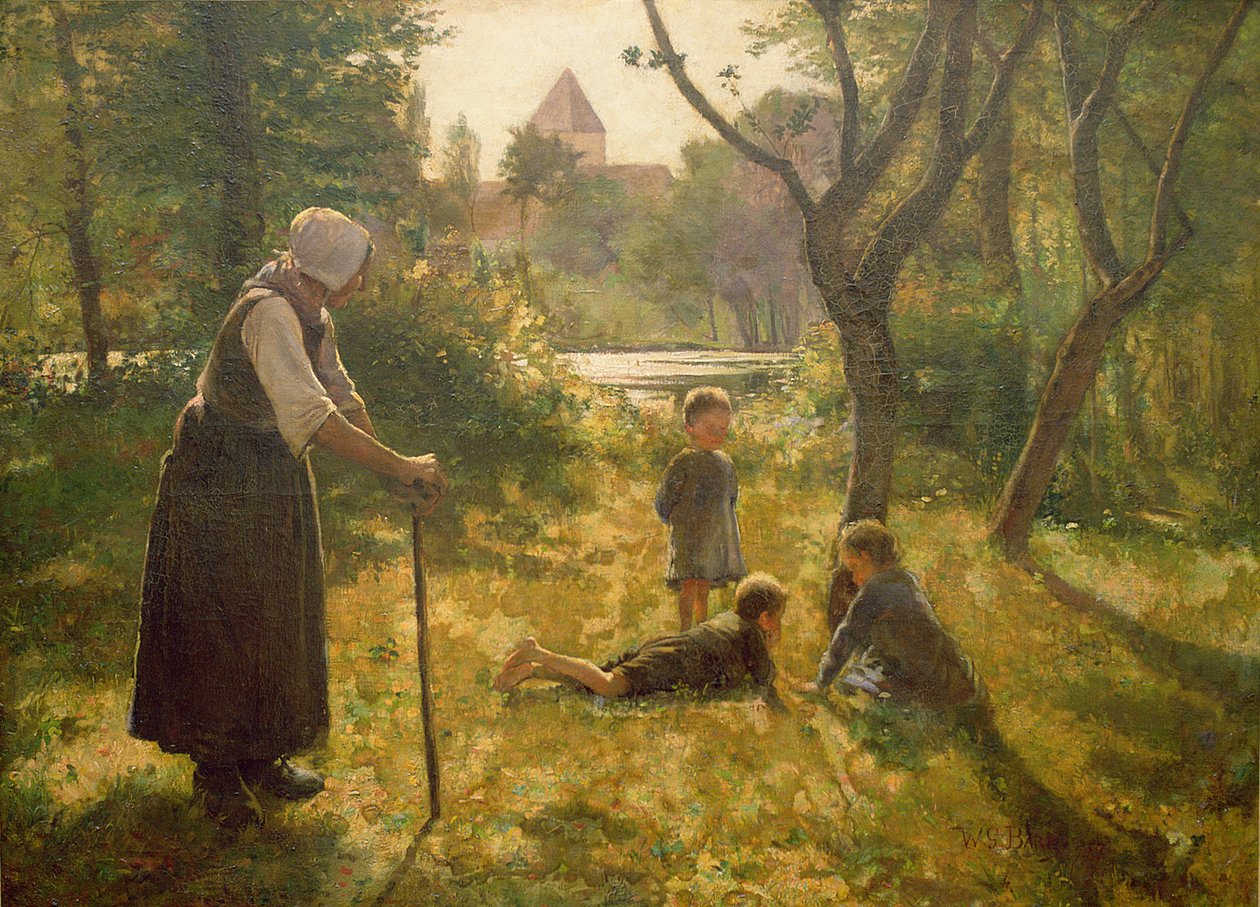 Tiden flyver, 1887 af William Gerard Barry
