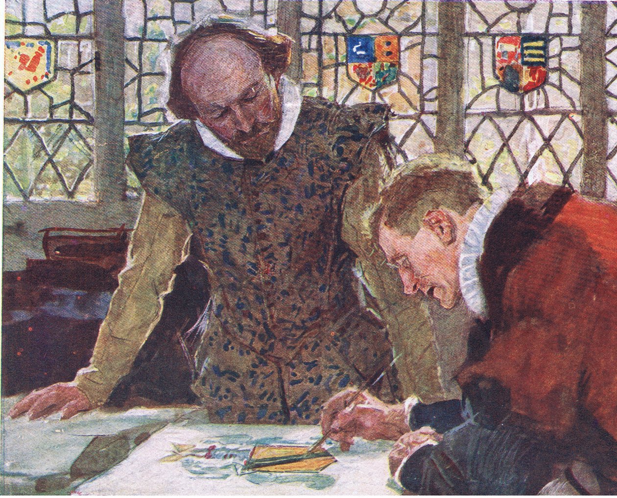 Shakespeare ringer til en The Heralds Cottage på Paul