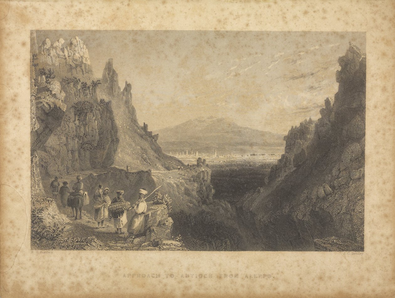 Tilgang til Antiokia fra Aleppo. af William Henry Hunt