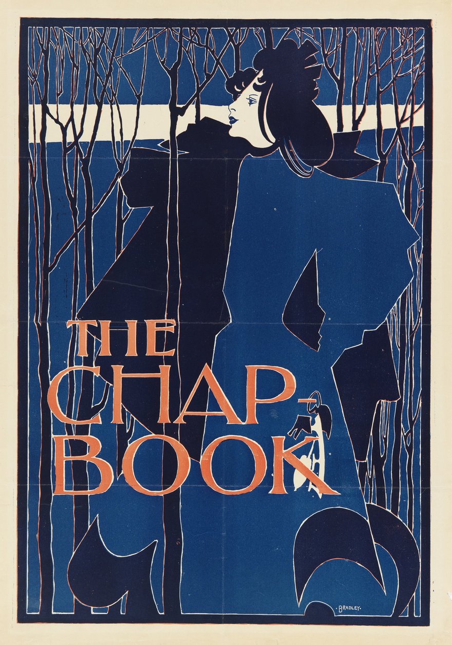 The Blue Lady, plakat til The Chapter-Book af William Bradley