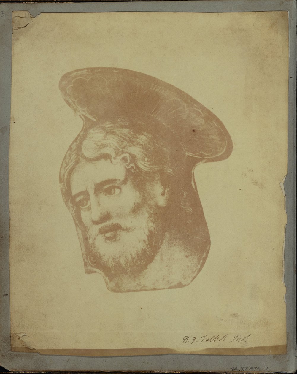 (Leder af en ukendt helgen) af William Henry Fox Talbot